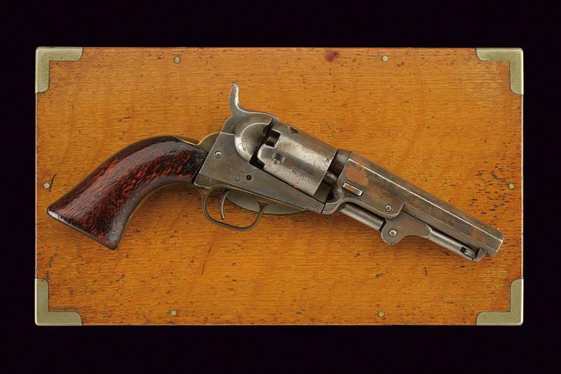 COLT MODEL 1849 POCKET REVOLVER IN CASSETTA - auctions & price archive