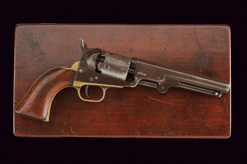 COLT MODEL 1849 POCKET REVOLVER IN CASSETTA - auctions & price archive